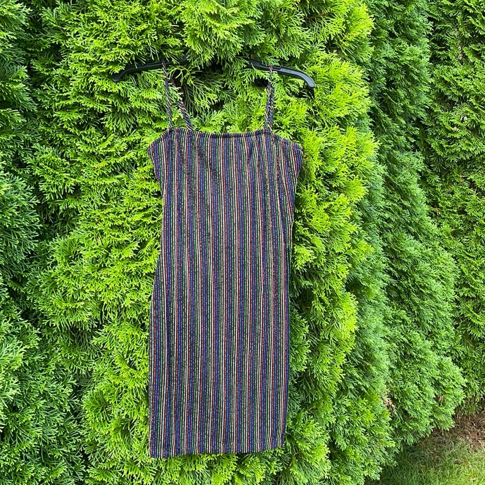 Glitter mini dress